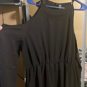 Black off the shoulder midi dress sz 2x never worn